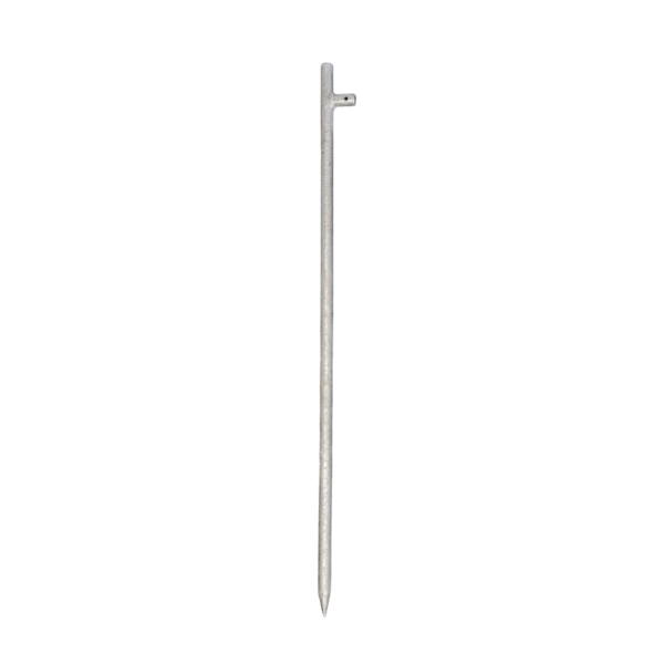 Galvanised earth spike