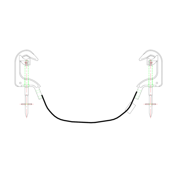 Single phase earthing set (aka jumper or bonder) - Image 2