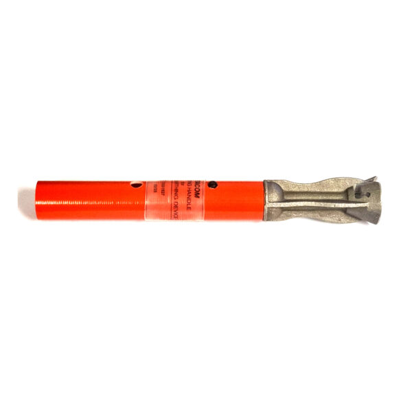 Bayonet adapter with fixed button handle