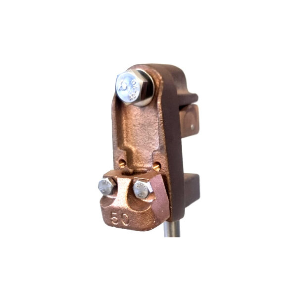 Ground Clamp 27 showing cable lug saddle