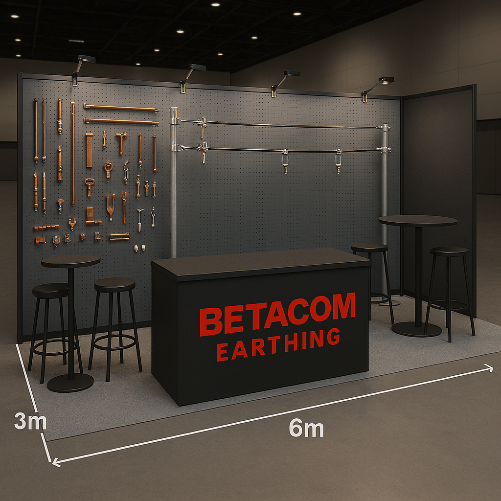 Betacom Earthing's Connexis Annual Connection booth