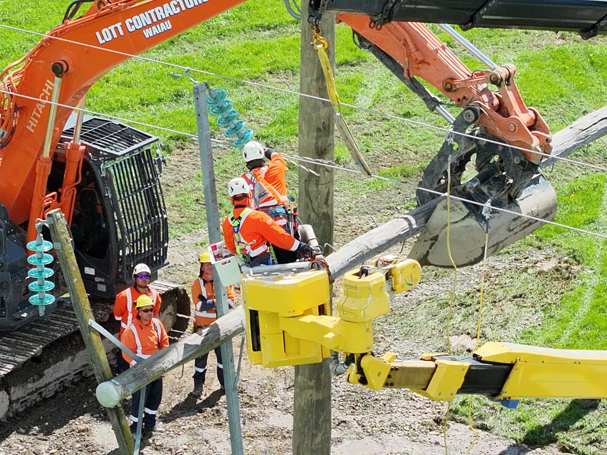 MainPower crews working on power supply recovery after red emergency wind warnings storm