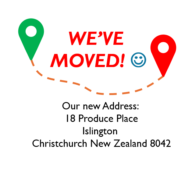 We've moved