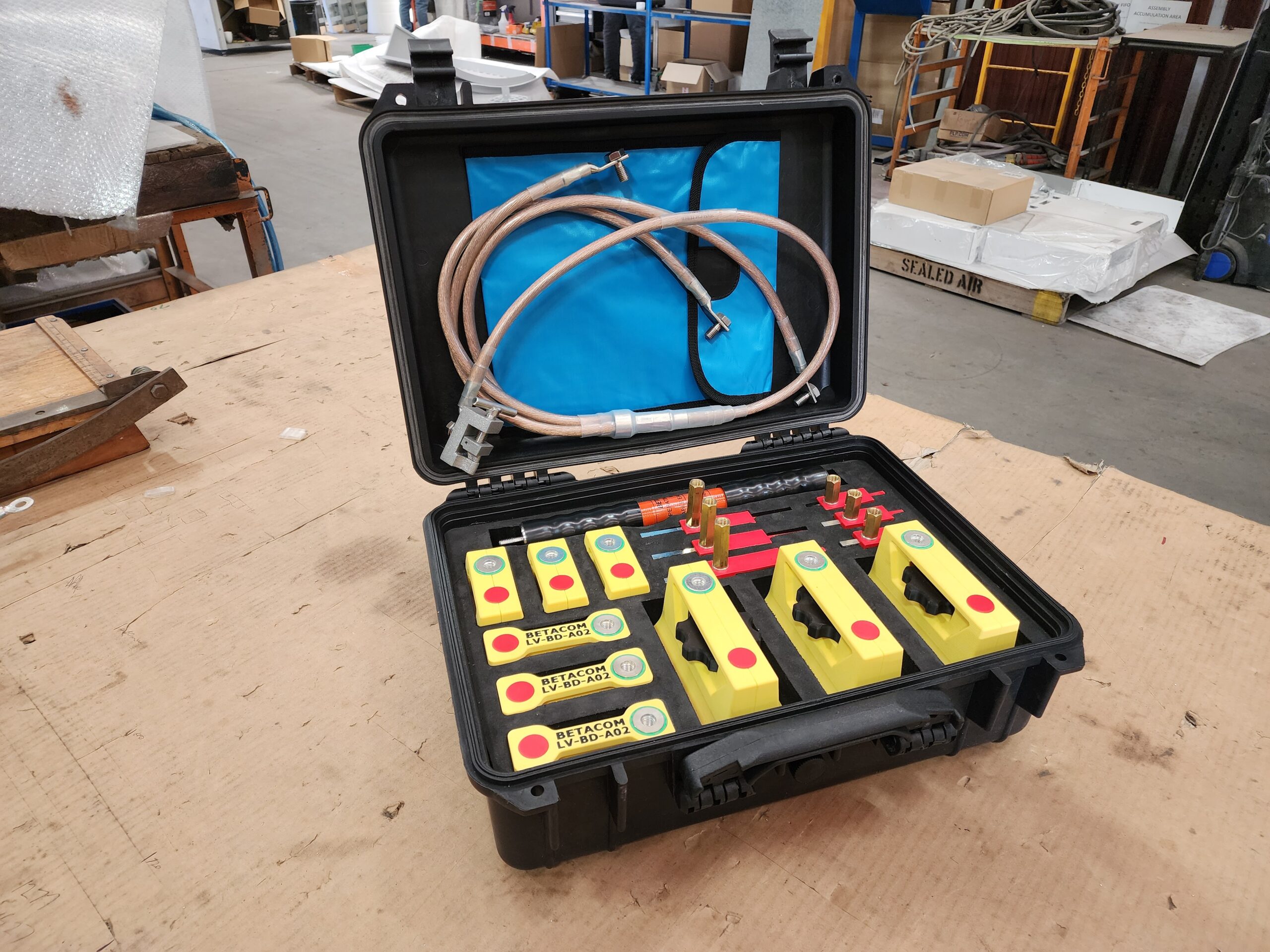Scanpower sLV Bonding et in the factory